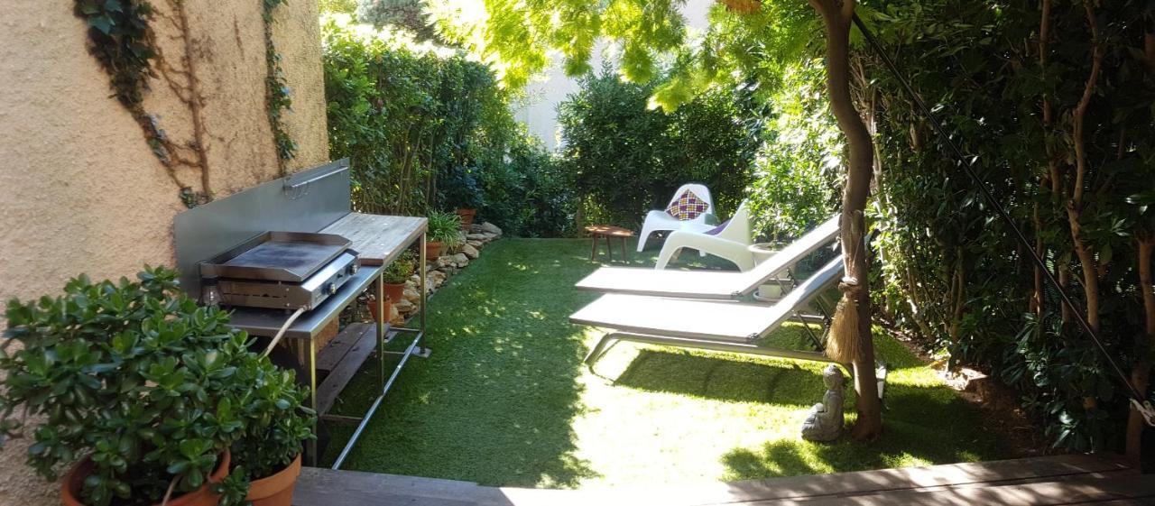Ferienwohnung Le Petit Eden De La Madrague Face A La Ciotat Saint-Cyr-sur-Mer Exterior foto