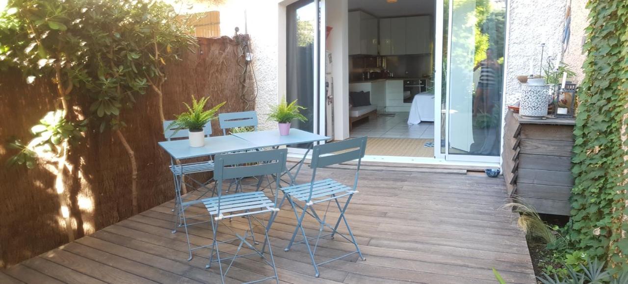 Ferienwohnung Le Petit Eden De La Madrague Face A La Ciotat Saint-Cyr-sur-Mer Exterior foto