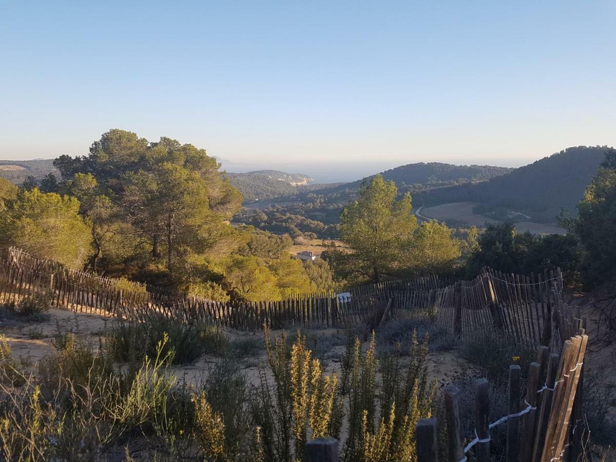 Ferienwohnung Le Petit Eden De La Madrague Face A La Ciotat Saint-Cyr-sur-Mer Exterior foto