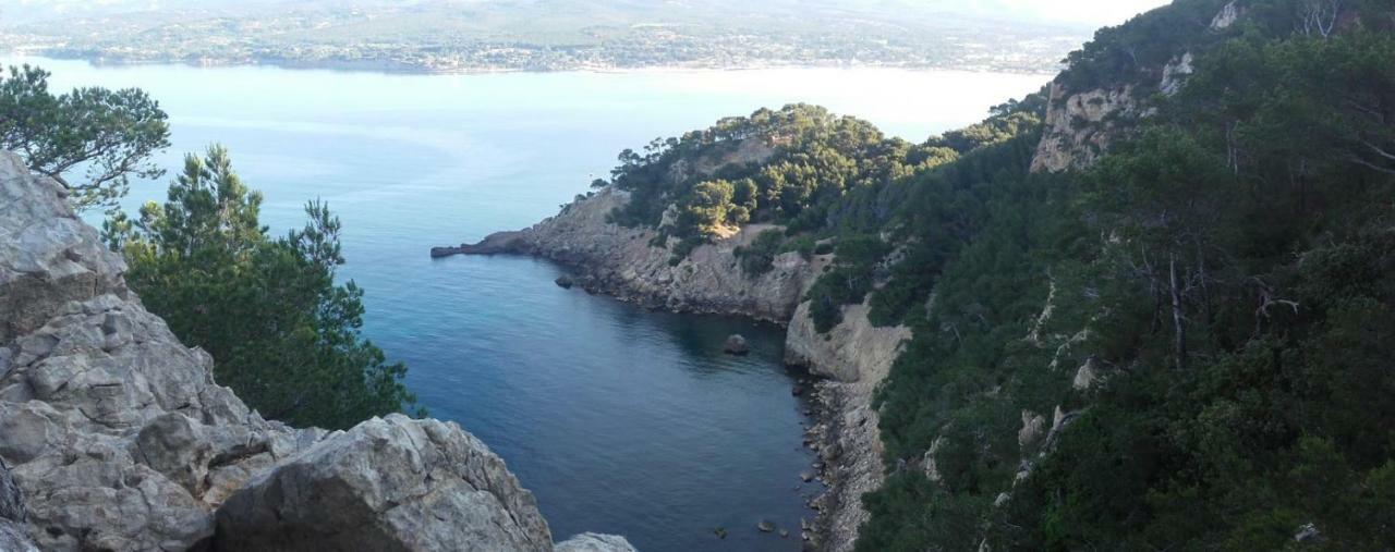 Ferienwohnung Le Petit Eden De La Madrague Face A La Ciotat Saint-Cyr-sur-Mer Exterior foto